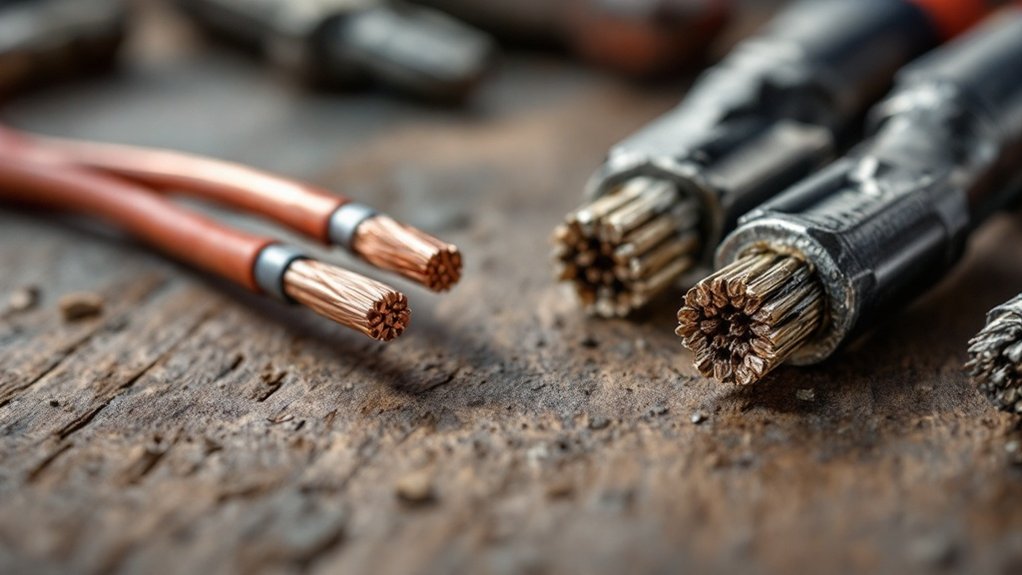 copper vs aluminum wiring differences