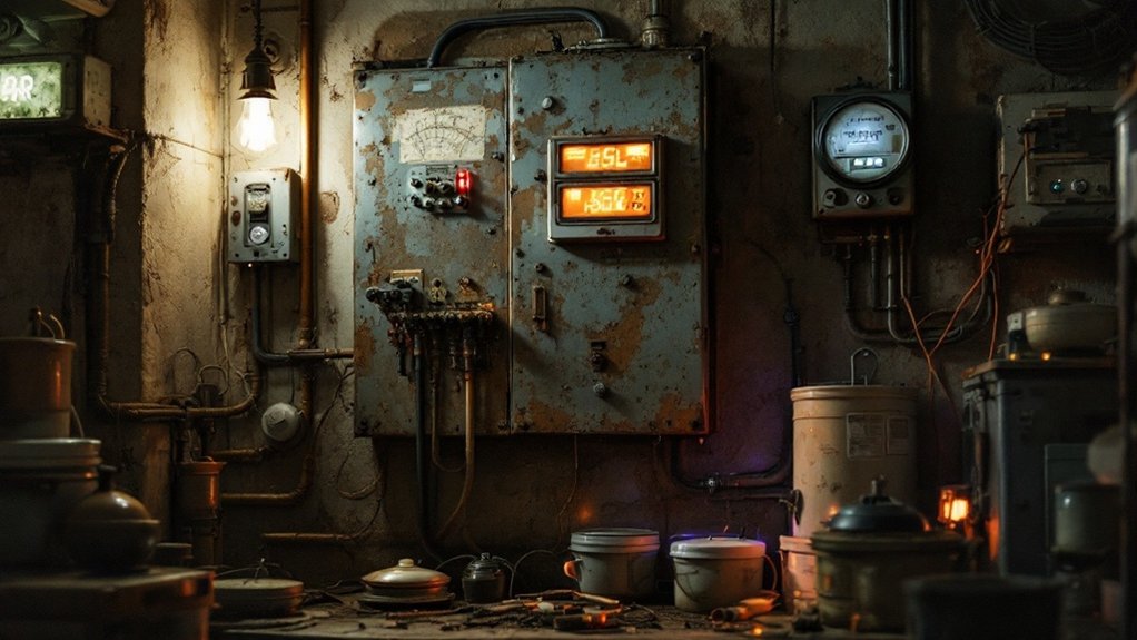 unexplained electrical inefficiencies detected