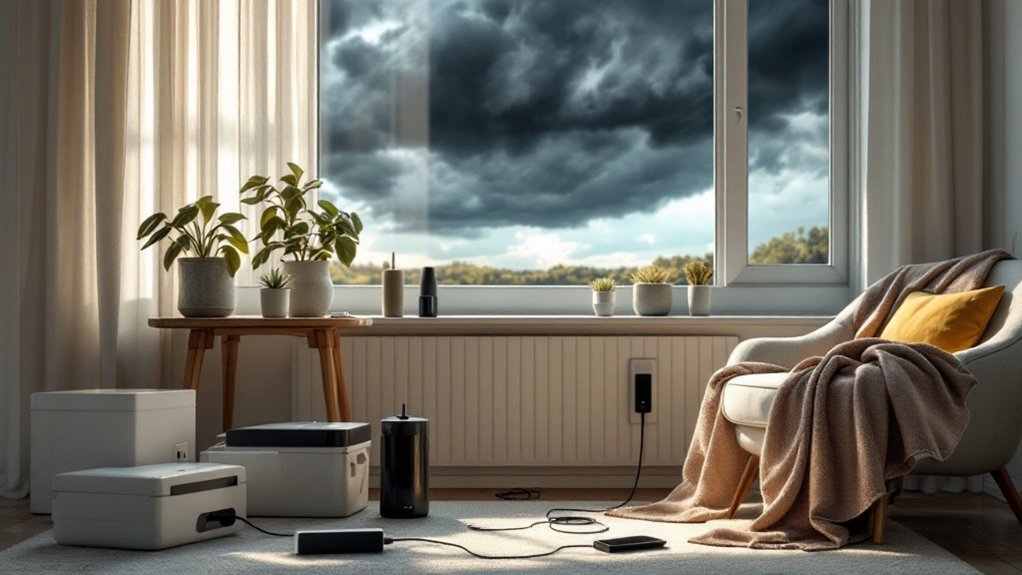 unplug devices avoid water