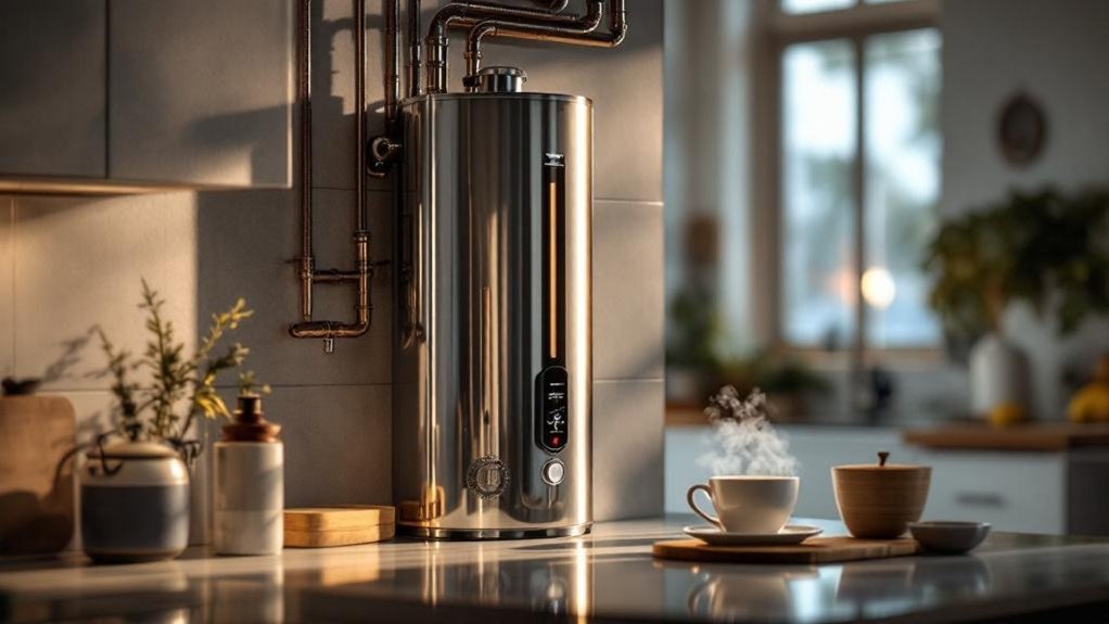 on demand hot water efficiency