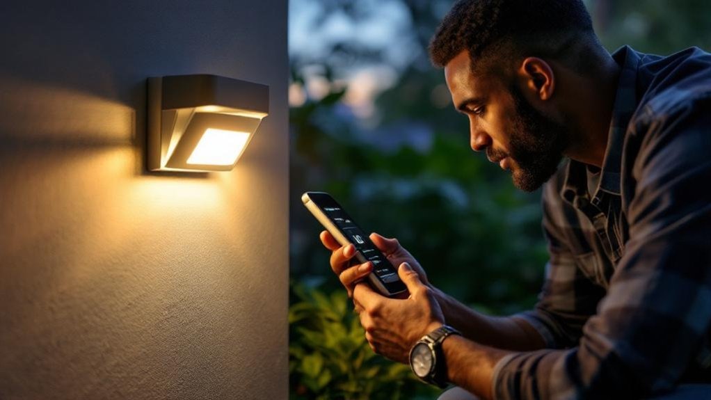 calibrating motion sensor lights