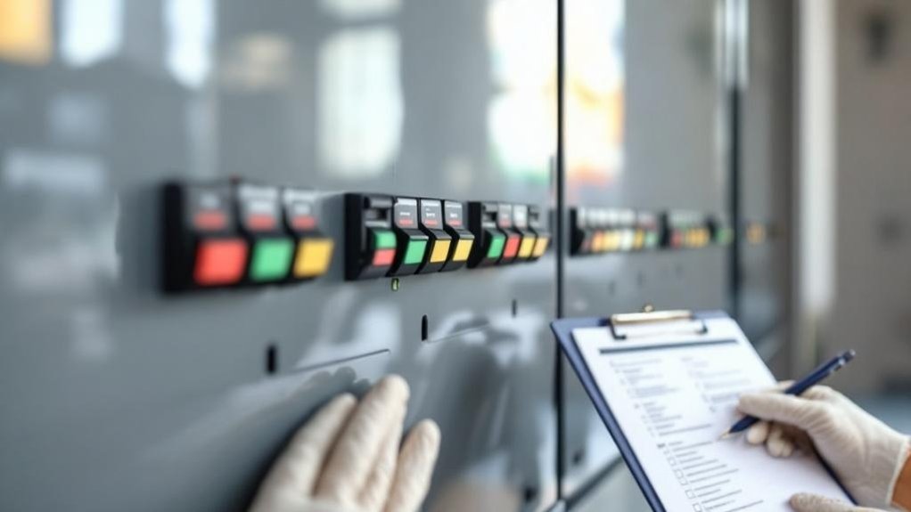 circuit breaker panel inspection