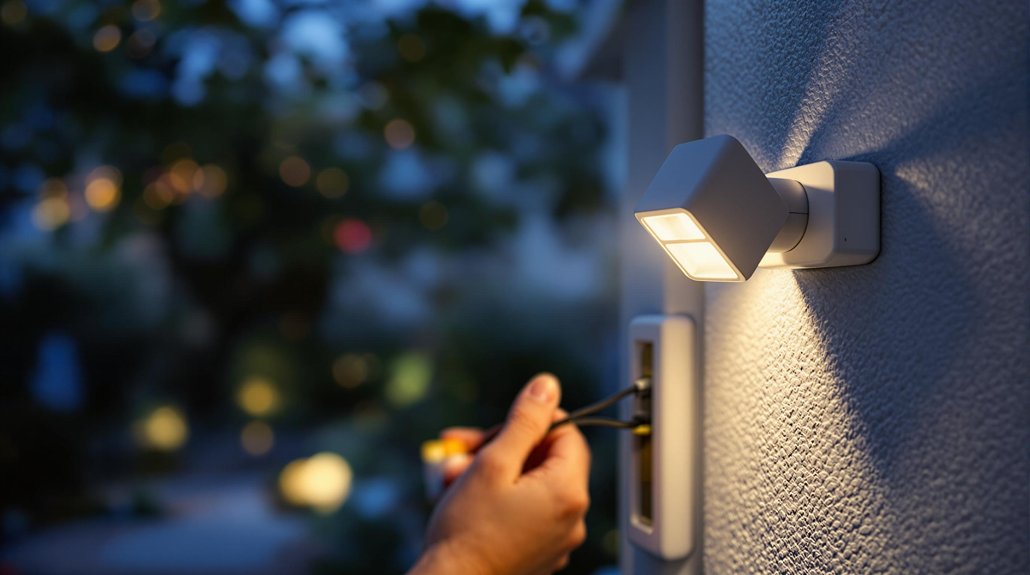 install security motion lights