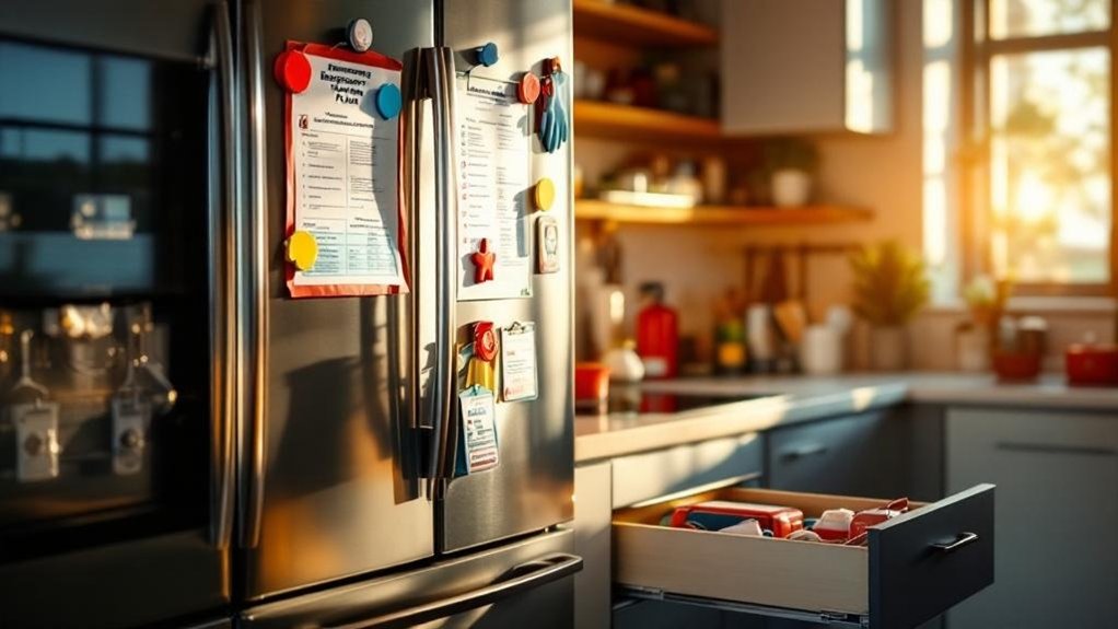 emergency kitchen safety plan