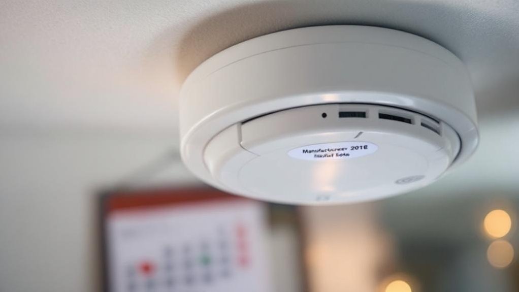 manufacture date determines replacement