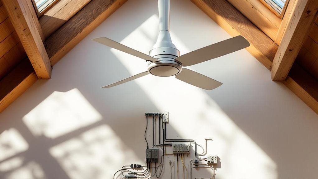 safe whole house fan wiring