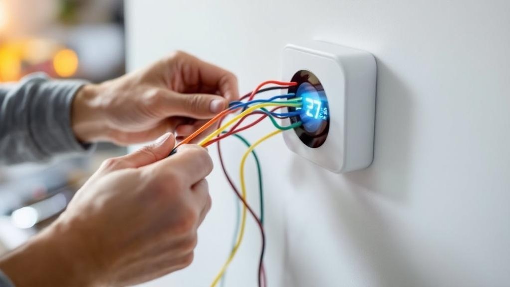 smart thermostat wiring safety