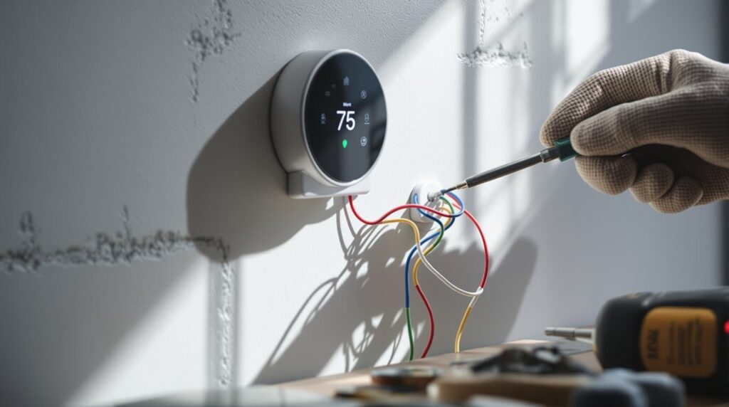 wiring a smart thermostat